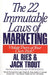 The 22 Immutable Laws of Marketing: Exposed and Explained by the World's Two - Paperback | Diverse Reads