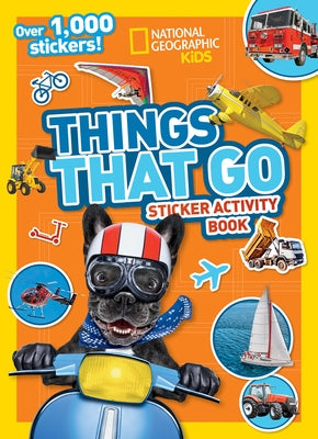 Things That Go Sticker Activity Book - Paperback | Diverse Reads
