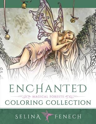 Enchanted - Magical Forests Coloring Collection - Paperback | Diverse Reads