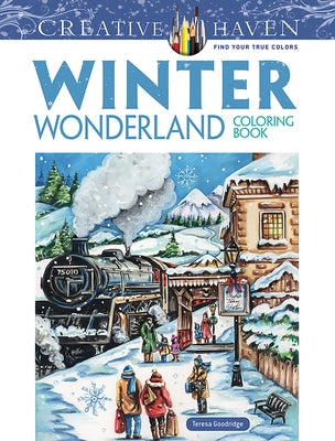 Creative Haven Winter Wonderland Coloring Book - Paperback | Diverse Reads