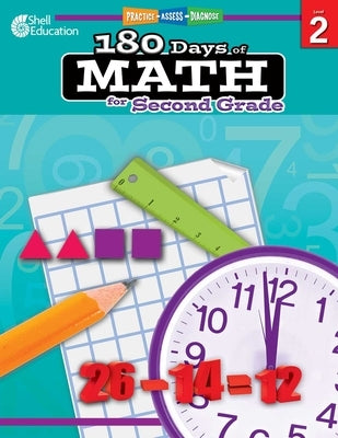 180 Days of Math for Second Grade: Practice, Assess, Diagnose - Paperback | Diverse Reads