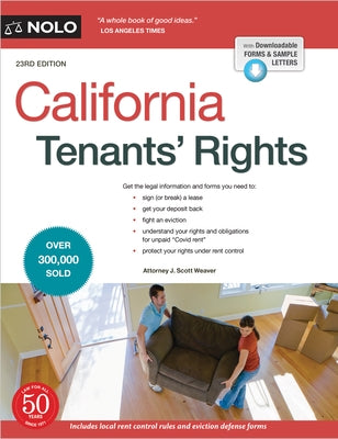 California Tenants' Rights - Paperback | Diverse Reads
