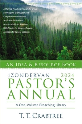 The Zondervan 2024 Pastor's Annual: An Idea and Resource Book - Paperback | Diverse Reads