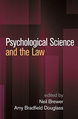Psychological Science and the Law - Hardcover | Diverse Reads