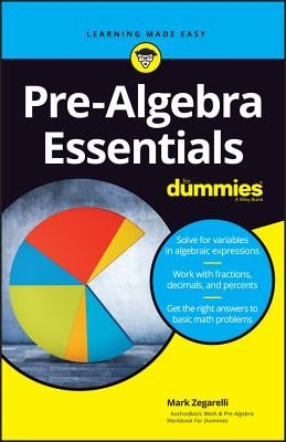 Pre-Algebra Essentials For Dummies - Paperback | Diverse Reads