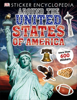 Sticker Encyclopedia Around the United States of America - Paperback | Diverse Reads