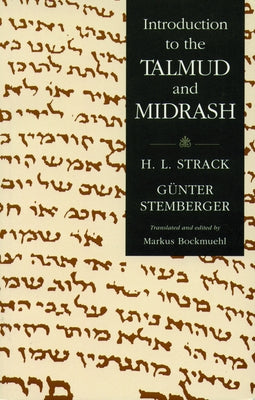 Introduction to the Talmud and Midrash / Edition 1 - Paperback | Diverse Reads