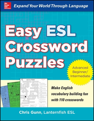 Easy ESL Crossword Puzzles - Paperback | Diverse Reads