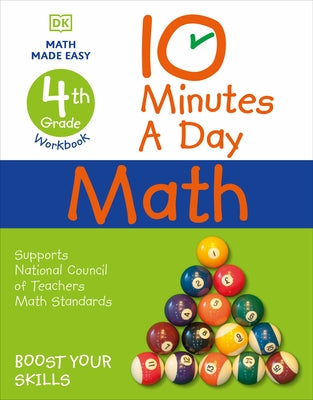 10 Minutes a Day Math, 4th Grade - Paperback | Diverse Reads