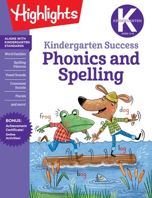 Kindergarten Phonics and Spelling Learning Fun Workbook - Paperback | Diverse Reads