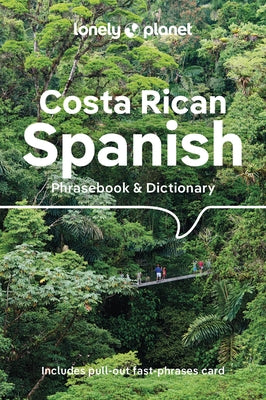 Lonely Planet Costa Rican Spanish Phrasebook & Dictionary 6 - Paperback | Diverse Reads