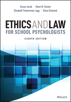 Ethics and Law for School Psychologists - Hardcover | Diverse Reads