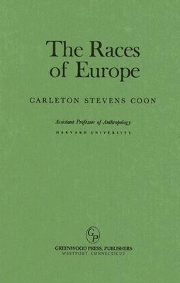 The Races of Europe - Hardcover | Diverse Reads