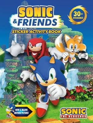 Sonic & Friends Sticker Activity Book - Paperback | Diverse Reads