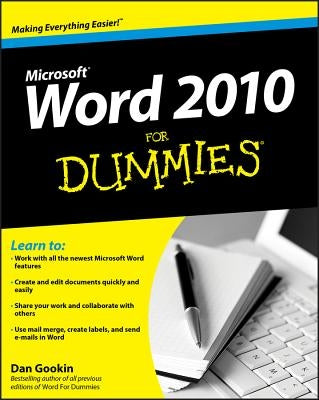 Word 2010 For Dummies - Paperback | Diverse Reads