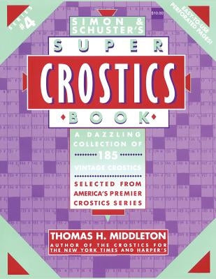 Simon & Schusters Super Crostics # 4 - Paperback | Diverse Reads