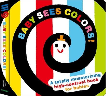 Baby Sees Colors: A Totally Mesmerizing High-Contrast Book for Babies - Board Book | Diverse Reads