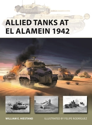 Allied Tanks at El Alamein 1942 - Paperback | Diverse Reads