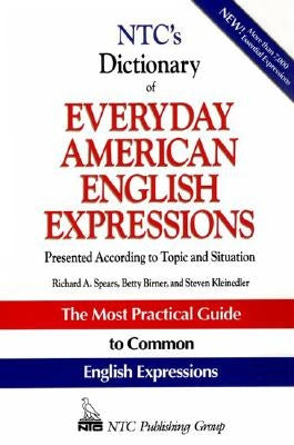 NTC's Dictionary of Everyday American English Expressions / Edition 1 - Paperback | Diverse Reads
