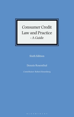 Consumer Credit Law and Practice - A Guide - Hardcover | Diverse Reads