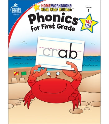 Phonics for First Grade, Grade 1: Gold Star Edition - Paperback | Diverse Reads
