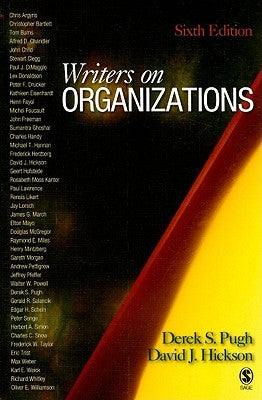 Writers on Organizations / Edition 6 - Hardcover | Diverse Reads