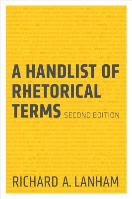 A Handlist of Rhetorical Terms / Edition 2 - Paperback | Diverse Reads