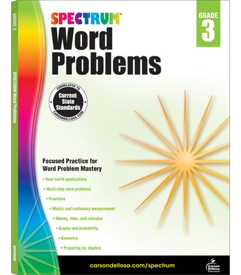 Word Problems, Grade 3 - Paperback | Diverse Reads