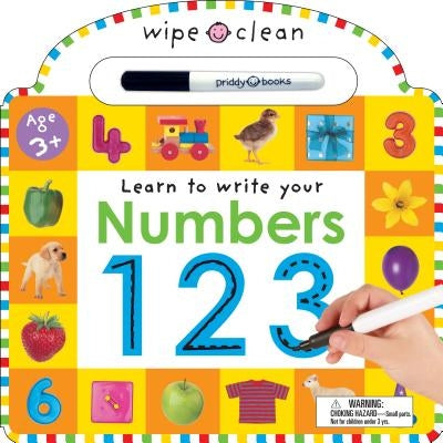 Wipe Clean: Numbers - Hardcover | Diverse Reads