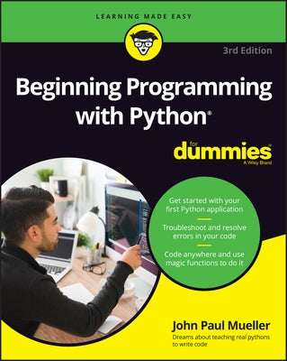 Beginning Programming with Python for Dummies - Paperback | Diverse Reads
