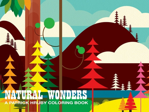 Natural Wonders: A Patrick Hruby Coloring Book - Paperback | Diverse Reads