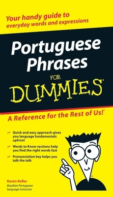 Portuguese Phrases For Dummies - Paperback | Diverse Reads