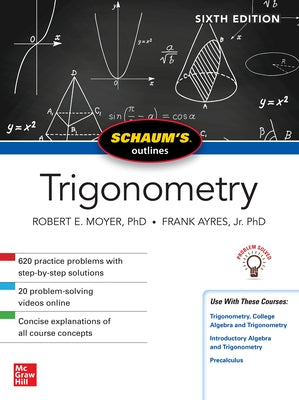 Schaum's Outline of Trigonometry, Sixth Edition - Paperback | Diverse Reads