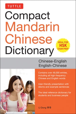 Tuttle Compact Mandarin Chinese Dictionary: Chinese-English English-Chinese [All HSK Levels, Fully Romanized] - Paperback | Diverse Reads