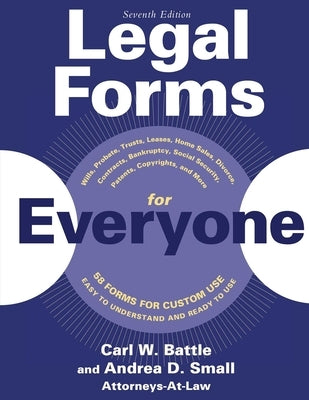 Legal Forms for Everyone: Wills, Probate, Trusts, Leases, Home Sales, Divorce, Contracts, Bankruptcy, Social Security, Patents, Copyrights, and - Paperback | Diverse Reads