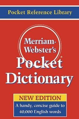 Merriam-Webster's Pocket Dictionary - Paperback | Diverse Reads