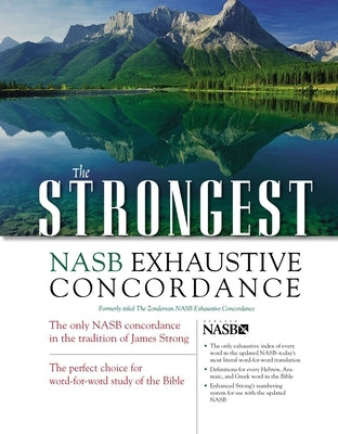 The Strongest NASB Exhaustive Concordance - Hardcover | Diverse Reads