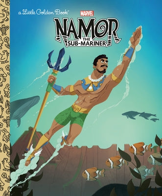 Namor the Sub-Mariner Little Golden Book (Marvel) - Hardcover | Diverse Reads
