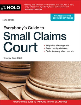 Everybody's Guide to Small Claims Court - Paperback | Diverse Reads