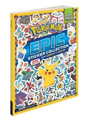 Pokémon Epic Sticker Collection 2nd Edition: From Kanto to Galar - Paperback | Diverse Reads