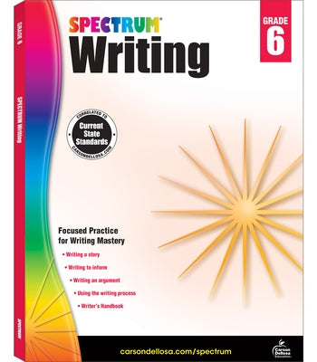 Spectrum Writing, Grade 6 - Paperback | Diverse Reads
