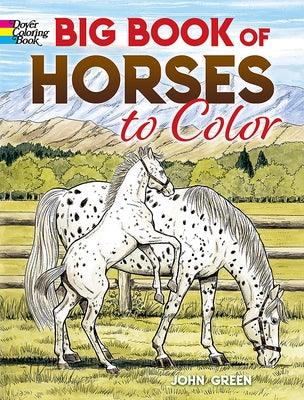 Big Book of Horses to Color - Paperback | Diverse Reads