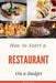 How to Start a Restaurant on a Budget - Paperback | Diverse Reads