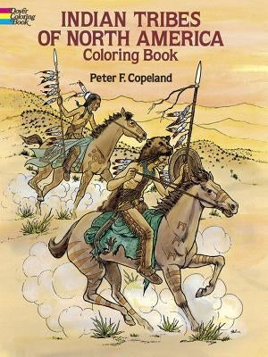 Indian Tribes of North America Coloring Book - Paperback | Diverse Reads