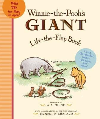 Winnie the Pooh's Giant Lift The-Flap - Board Book | Diverse Reads