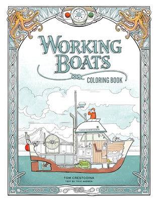 Working Boats Coloring Book - Paperback | Diverse Reads