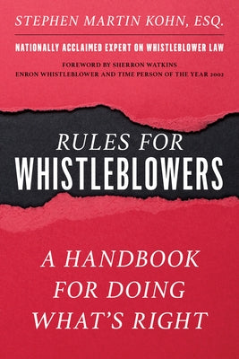 Rules for Whistleblowers: A Handbook for Doing What's Right - Paperback | Diverse Reads