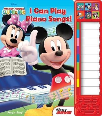 Disney Junior Mickey Mouse Clubhouse: I Can Play Piano Songs! Sound Book [With Battery] - Board Book | Diverse Reads