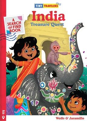 Tiny Travelers India Treasure Quest - Hardcover | Diverse Reads