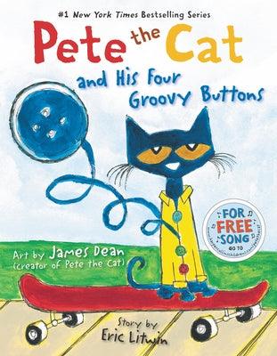 Pete the Cat and His Four Groovy Buttons - Hardcover | Diverse Reads